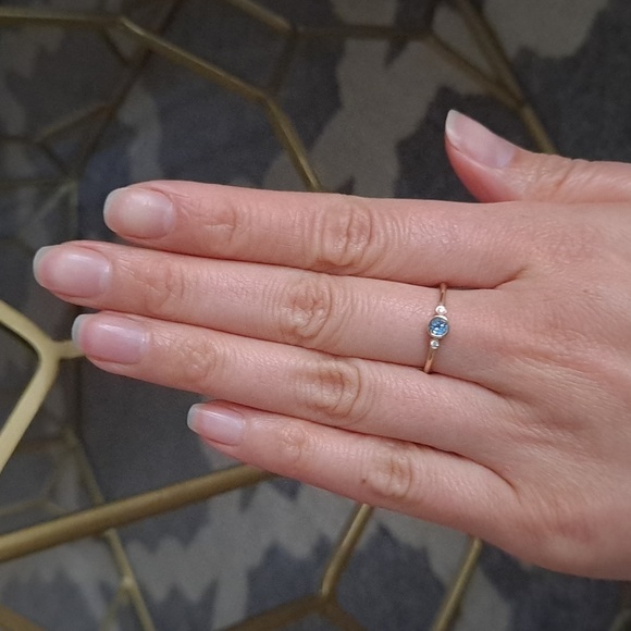 14K gold Meira T ring - Picture 8 of 15